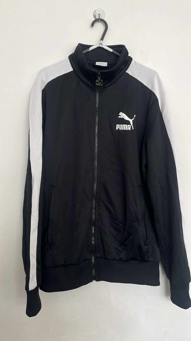 Puma Black And White Track Jacket